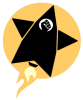 Black Star Launch logo