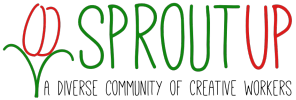 Sprout Up - A diverse community of creative workers - logo